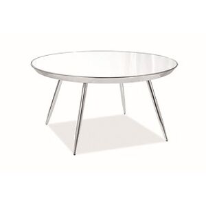 Konferenční stolek: SIGNAL BORA B SIGNAL - stoly: zrkadlo/ kov