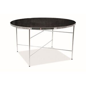 Konferenční stolek: SIGNAL IBIZA B SIGNAL - stoly: sklo/ kov - mramor/ chróm
