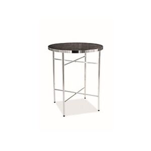 Konferenční stolek: SIGNAL IBIZA C SIGNAL - stoly: sklo/ kov - mramor/ chróm