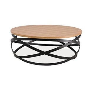 Konferenční stolek: SIGNAL MARINA SIGNAL - stoly: dub/čierny kov