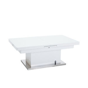Halmar Konferenční stolek: SIGNAL Megara HALMAR - drevo: MDF lakovaná - biela