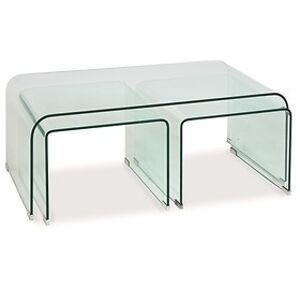 Konferenční stolek: SIGNAL PRIAM A SIGNAL - stoly: sklo prehľadné