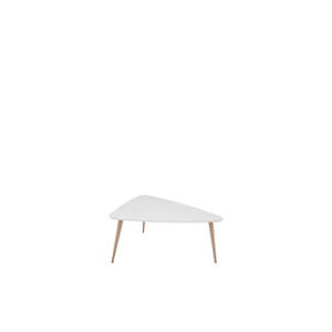 Black Red White Konferenční stolek: triangl S Farba: dub sonoma, Farba dreva/ platu: biela teplá