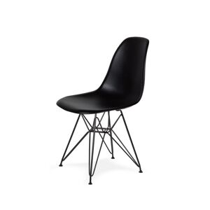 King Home Krzesło DSR BLACK czarne.03 - podstawa metalowe czarna