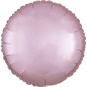 Balónek kruh foliový satén světle růžový - Amscan