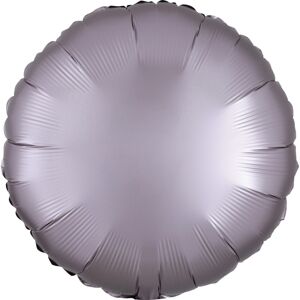 Balónek kruh foliový satén růžovo-šedý - Amscan
