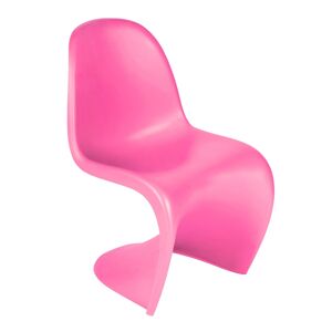 King Home Krzesło dziecięce HOVER JUNIOR różowy - polipropylen