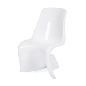 King Home Krzesło HER białe - włókno Szklane