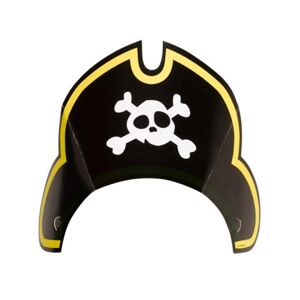 Piráti čepice 8 ks - Amscan