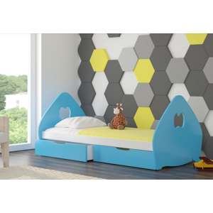 ArtAdrk Dětská postel Balsa Barva: Modrá