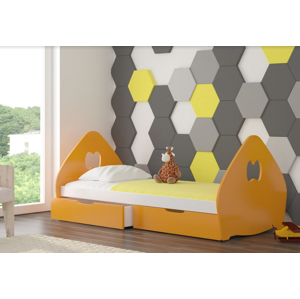 ArtAdrk Dětská postel Balsa Barva: Oranžová