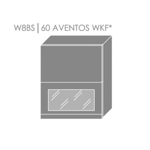 ArtExt Kuchyňská linka Florence - lesk Kuchyně: Horní skříňka W8BS/60 AVENTOS WKF/ rám v barvě dvířek (ŠxVxH) 60 x 72 x 32,5 cm