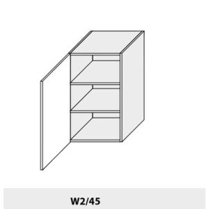 Kuchynská linka GOLD LUX Kuchyně: Horní skříňka W2/45/(ŠxVxH) 45 x 82 x 30-32,5 cm