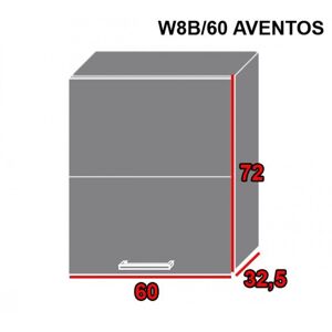 ArtExt Kuchyňská linka Pescara Kuchyně: Horní skříňka W8B/60 AVENTOS /korpus grey,lava,bílá (ŠxVxH) 60 x 72 x 32,5 cm