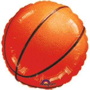 Basketbal foliový balónek 45cm - Amscan