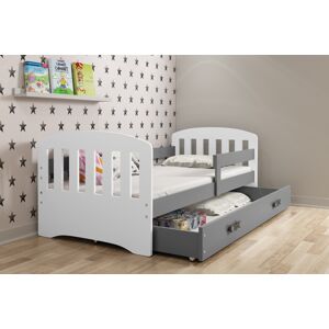 BMS Dětská postel CLASSIC | 80 x 160 cm Barva: Grafit