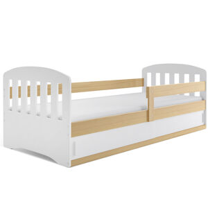 BMS Dětská postel Classic 1 Barva: Borovice / bílá, Rozměr: 160 x 80 cm