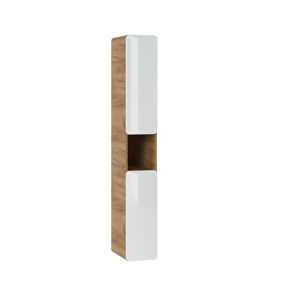 ArtCom Koupelnová sestava ARUBA White Typ: Vysoká skříňka 805 - 170 x 25 x 39 cm