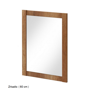 ArtCom Koupelnová sestava CLASSIC Oak Classic II: Zrcadlo 60 -840 / (ŠxVxH) 60 x 80 x 2 cm