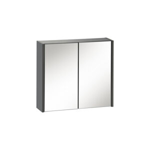 ArtCom Zrcadlová skříňka IBIZA Antracit 60 cm | 840 Ibiza: zrcadlová skříňka 840 - 55 x 60 x 16 cm