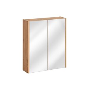 ArtCom Koupelnová sestava MADERA White Madera white: Horní zrcadlová skříňka 840 - 60 cm