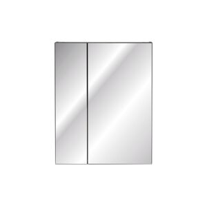ArtCom Koupelnová sestava MONAKO GREY OAK Monako: Zrcadlová skříňka Monako 840 - 75 x 60 x 16 cm