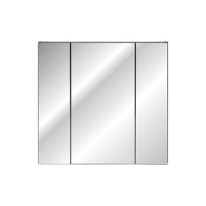 ArtCom Koupelnová sestava MONAKO GREY OAK Monako: Zrcadlová skříňka Monako 841 - 75 x 80 x 16 cm