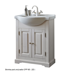 ArtCom Koupelnová sestava ROMANTIC Romantic: Skříňka pod umyvadlo CFP 65 (2D) - 862/65 x 81 x 32 cm