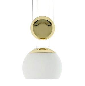 King Home Lampa wisząca CONTROL złota - LED, szkło, aluminium