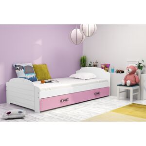 BMS Dětská postel LILI Barva: bílá / růžová