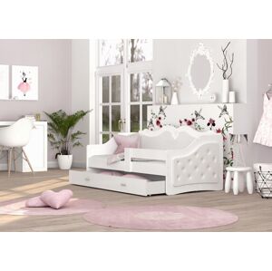 ArtAJ Dětská postel LILI K | Trinity 160 x 80 cm Barva: Bílá