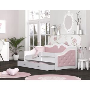ArtAJ Dětská postel LILI K | Trinity 160 x 80 cm Barva: Pudrovorůžová