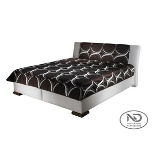New Design Manželská postel ADELE 160 Varianta: s roštem / s matrací INFLEX
