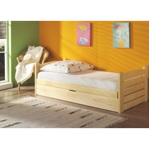 ArtBed Dětská postel OLA | 80 x 180 cm Provedení: Borovice přírodní