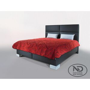 New Design Manželská postel SENTI 160 | ND3 Varianta: s roštem / ND3 s matrací SABI