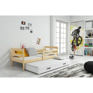 BMS Dětská postel s přistýlkou Eryk 2 | borovice Barva: Borovice / bílá, Rozměr: 190 x 80 cm
