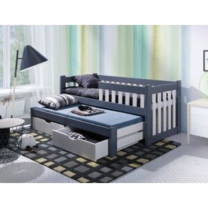 ArtBed Dětská postel s přistýlkou FILIP II Provedení: Moření - Barva