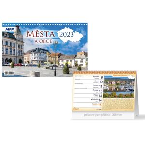 kalendář 2023 stolní Města a obce ČR 1061371 - MFP Paper s.r.o.