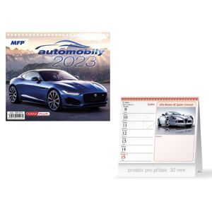 kalendář 2023 stolní mini Automobily 1061374 - MFP Paper s.r.o.