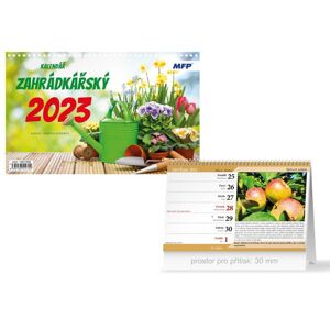 kalendář 2023 stolní Zahrádkářský 1061398 - MFP Paper s.r.o.