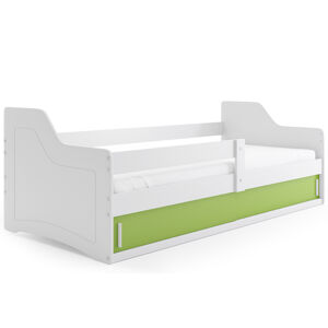 BMS Dětská postel SOFIX 1 Barva: bílá / zelená