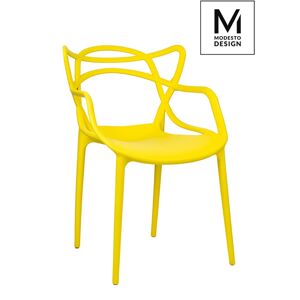 Modesto Design MODESTO krzesło HILO żółte - polipropylen