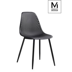 Modesto Design MODESTO krzesło TIVO czarne - polipropylen, metal