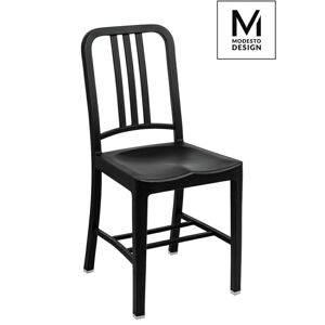 Modesto Design MODESTO krzesło VEGA czarne - polipropylen