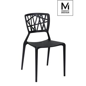 Modesto Design MODESTO krzesło Vindo czarne - polipropylen