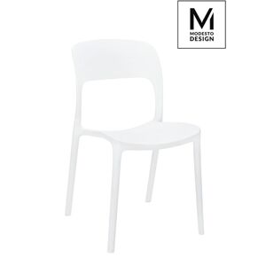 Modesto Design MODESTO krzesło ZING białe - polipropylen