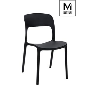 Modesto Design MODESTO krzesło ZING czarne - polipropylen