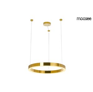 MOOSEE lampa wisząca RING LUXURY 50 złota - LED, chromowane złoto