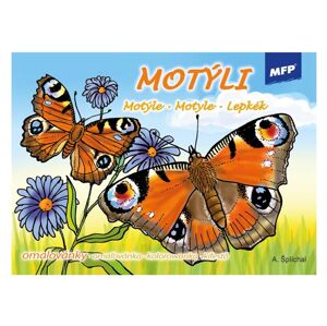 omalovánky Motýli 5300701 - MFP Paper s.r.o.
