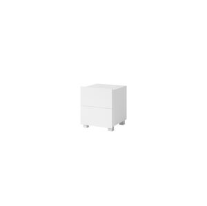 ArtGiB Noční stolek CALABRINI C-13 Barva: Bílá / bílý lesk